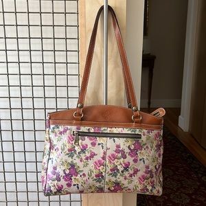 Patricia Nash Antique Rose Collection Shoulder Bag/Tote